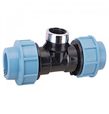 Santehplast Тройник Внутренняя Резьба 63*1 1/2в"