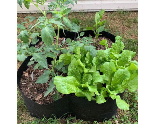 Клумба квадратная 60*60*30см Happy Garden 4 в 1