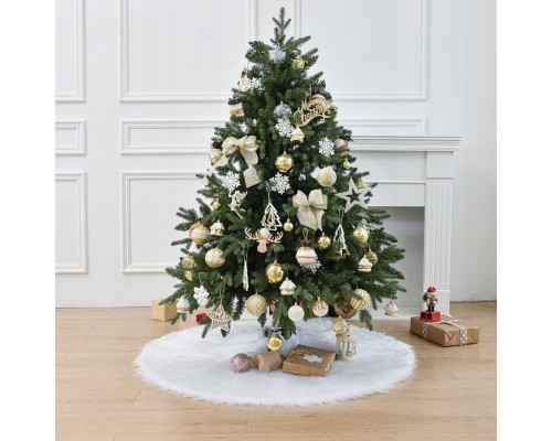 Круглий килимок під ялинку 70 см