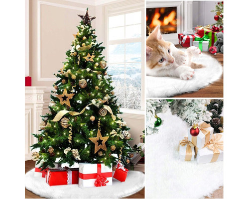 Круглый коврик под елку 150 см