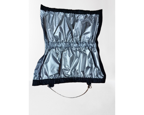 Гетры тактические/туристические бахилы, гамаши от дождя, снега, грязи с тросиком (черные)