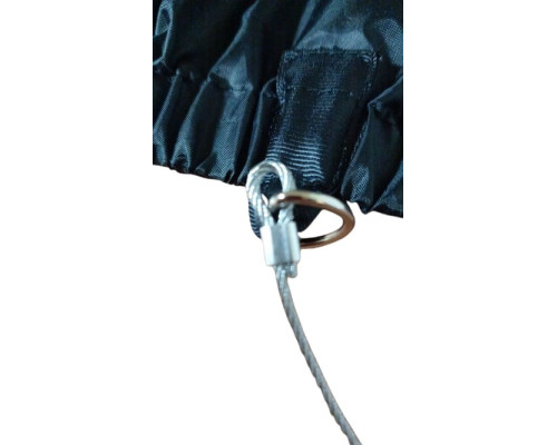 Гетры тактические/туристические бахилы, гамаши от дождя, снега, грязи с тросиком (черные)