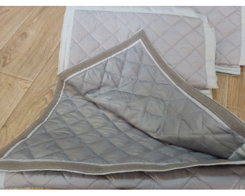 Магнитные штора для дверного проема с утеплением, синтепон, разные размеры